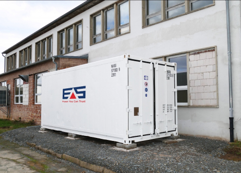 EAS Test container for the evaluation of new cell chemistries