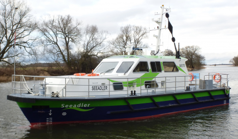 Bremenports und STA wählen EASy Marine Vermessungsschiff Seeadler